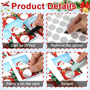 Tarjeta <span class=keywords><strong>de</strong></span> desafío <span class=keywords><strong>de</strong></span> marca personalizada, divertido embalaje novedoso para rascar para ganar lotería - Product Image 2