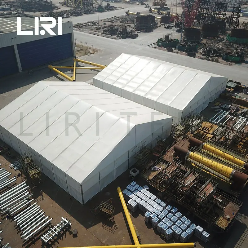 LIRI 야외 임시 창고 산업 저장 닭 농장용 빅 텐트 15m x 50m