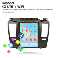 HFMidia 9.7 inci Radio BT Layar Vertikal Multimedia Video Head Unit Untuk Nissan Tidda 2008-2011 Wireless CarPlay Auto Players