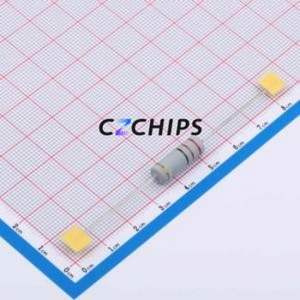 Résistance traversante MOF5WS-22ohm 5%T, composant traversant (THT), D6xL17.5mm, film d'oxyde métallique, 22Ohm 5% 5W - Product Image 1