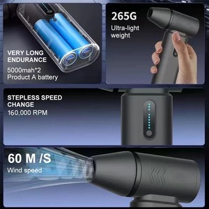 เครื่องเป่าลมประสิทธิภาพสูง160000RPM พัดลมเทอร์โบเจ็ทความเร็วสูงพัดลมเทอร์โบรุนแรงแบบไร้แปรงมอเตอร์พัดลมท่อทำความสะอาดพีซี - Product Image 4