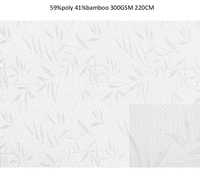 Kain Jacquard Bambu Alami yang Elastis, Bernapas, dan Diwarnai dengan Benang untuk Kasur dan Bantal, Gaya Rajutan