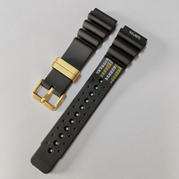 Bracelet de montre en silicone Maxtank JD420 Diver Diving avec boucle ardillon en caoutchouc N.D. Limite 20mm 22mm 24mm