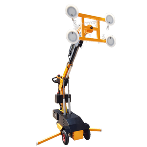 Chariot <span class=keywords><strong>d</strong></span>'installation de verre à ventouse de haute qualité, entièrement électrique et hydraulique, avec ventouse de levage sous vide de 3m, 4m, 5m pour panneaux sandwich - Product Image 1