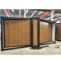 Kit de Maison Préfabriquée Extensible de Luxe Moderne 1 Chambre, Conteneur de 10 pieds, Installation Rapide pour Bureaux et Appartements