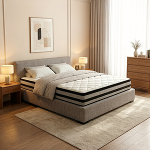 Colchón Híbrido de Lujo Leadream, Doble King Size, con Muelles Ensacados y Espuma Superior, Alta Calidad y Confort para el Dormitorio, Gran Venta - Product Image 5