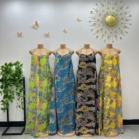 Nouvelle Robe Kaftan de Dubaï pour Femme, Tenue de Soirée à Paillettes, Mode Ample, Abaya à Strass, Grande Taille, en Crêpe, pour Musulmanes