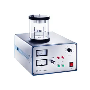 Laboratory Small size Ion sputter coater for Gold, platinum, chromium, silver, titanium, copper, nickel, SEM sample preparation