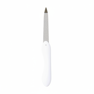 Lime à ongles professionnelle pliable en acier inoxydable K-Beauty, durable et portable, pour manucure et pédicure, fabriquée au sud. - Product Image 2