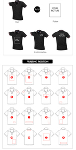 ผู้ผลิต OEM เสื้อโปโลกอล์ฟกีฬาแขนสั้นสำหรับผู้ชาย พิมพ์ลายแบบซับลิเมชั่น ผลิตจากโพลีเอสเตอร์ 85% สแปนเด็กซ์ 15% รับปักโลโก้ตามแบบ - Product Image 3