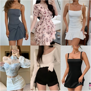 Vestido Casual de Verano para Mujer, Cintura Alta, Espalda Descubierta, Estampado o Color Sólido, Poliéster Transpirable, para Fitness, Fiesta, Moda - Product Image 4