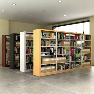 Estanterías Metálicas Ajustables de Múltiples Niveles para Librerías, Exhibidores de Libros, Estantes de Hierro para Bibliotecas - Product Image 2