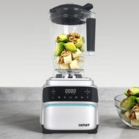 6L Commerciële Blender met 8-blads roestvrijstalen professionele smoothieblender voor het crushen van ijs, heavy-duty blender voor op het aanrecht
