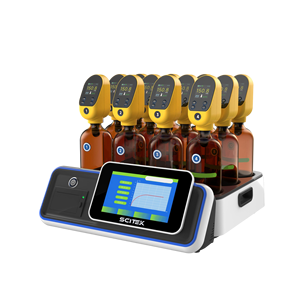เครื่องทดสอบ SCITEK BOD5 อัจฉริยะ 12 ชิ้น/ชุด หน้าจอสัมผัสสีขนาด 7 นิ้ว จอแสดงผลหลัก ทำงานอิสระ แสดงอุณหภูมิ - Product Image 1