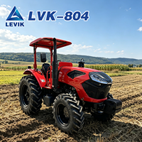 Tractor Agrícola de Alto Rendimiento LEVIK con Tracción en las Cuatro Ruedas y Operación Flexible para Implementos Agrícolas