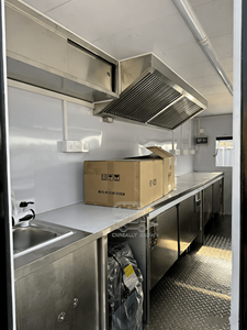 Café mobile en conteneur préfabriqué de 20 pieds pour l'extérieur, avec cuisine intégrée - Product Image 5