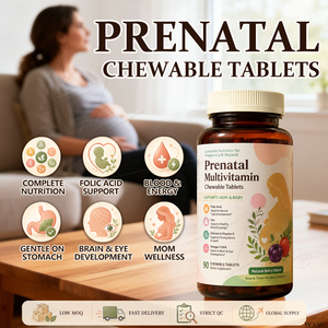 OEM ODM Prenatal Multivitamin Chewables Multi-Mineral &amp; Vitamin Formula Helps Fight Fatigue for Expecting Mom Daily <strong>Nutrition</strong> - Product Image 5