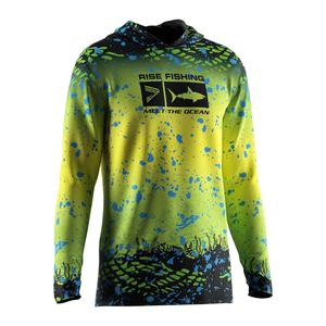 เสื้อตกปลาคุณภาพสูง UPF 50+ ระบายความร้อนได้ดี แขนยาว มีฮู้ด - Product Image 3