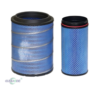 Filtre à air moteur haute filtration écologique 2841/3250 WG9725190102 WG9725190103 pour Sinotruk HOWO Shacman Jiefang