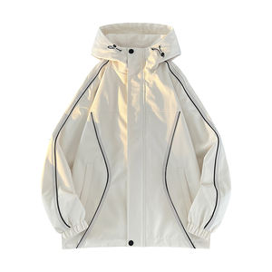 Chaqueta de Motocicleta Impermeable y Anti-UV para Hombre, Personalizada con Logotipo, Cortavientos, Ligera, Transpirable, de Lona, para Montaña - Product Image 3