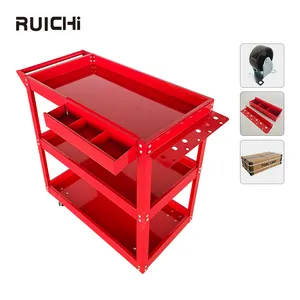 Heavy Duty Ruichi China Tool Cart With Wheels And Utility Tool Cabinet Drawers