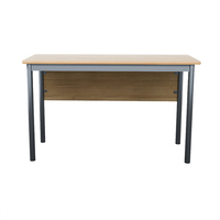 Meubles scolaires pas chers, bureau double pour élèves, table d'école en bois pour salle de classe