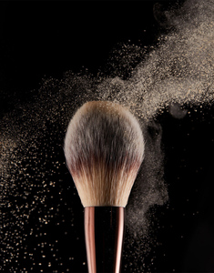 Pincel profesional de lujo para sombra de ojos, mango de aluminio, corrector de Ojos de pelo sintético para maquillaje facial, logotipo privado personalizado - Product Image 6