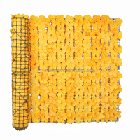 Clôture artificielle pour balcon, plafond, mur, décoration, vente en gros, 1x3m, clôture à fleurs