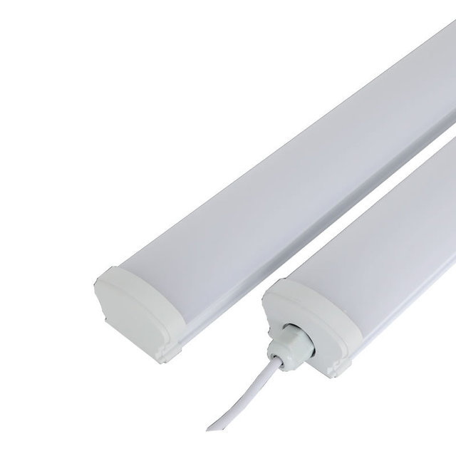 AC110V/220V 900MM 25W Integrated Three Proof Light Fully Plastic LED Waterproof Cold Storage Lights Outdoor Bracket Tube Lamp
