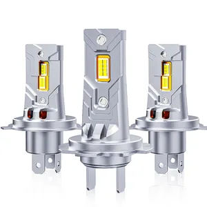 HAIZG D8 Modello Esclusivo Design Tutto in Uno H4 H1 <span class=keywords><strong>H3</strong></span> H7 9005 6500k 12v <span class=keywords><strong>Lampadina</strong></span> Faro a <span class=keywords><strong>Led</strong></span> per Auto - Product Image 1