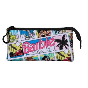Karactermania For Barbie Trousse à crayons triple, multicolore - Product Image 2