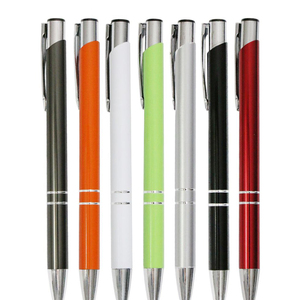 Bolígrafo promocional metálico de lujo de fabricación profesional de China, bolígrafo de metal colorido, bolígrafo personalizado con logotipo - Product Image 1