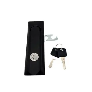 Factory price MS861-4 Swing Handle 3 Point Door Flat Panel Lock For Metal Cabinet Industrial Panel Latch