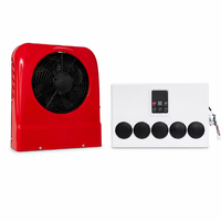 Aire Acondicionado Eléctrico de 12V 24V DC para Camiones, Sistema Split de Refrigeración para Cabina Dormitorio, Semirremolques, Autobuses y Vehículos de Construcción