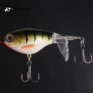 Señuelo de cebo de superficie Topwater de alta calidad, 9cm, 11 colores, Whopper Plopper señuelo, agua salada con cola giratoria flotante - Product Image 2