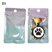 Étiquette d'identification pour animaux de compagnie avec impression personnalisée, 13,56 MHz, NTAG213, porte-clés NFC, porte-clés RFID, étiquette pour chat et chien, étiquette NFC en silicone pour animaux de compagnie avec emballage