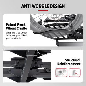 Nouvelle arrivée Drive Car avec vélo/vélo électrique <span class=keywords><strong>pour</strong></span> Camping America Dropshipping Hitch 2 Bike Rack - Product Image 4