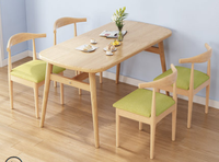 Ensemble table à manger et chaise, petite table nordique moderne, simple, rectangulaire, pour famille, nouvelle collection