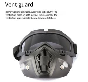 RTS هارلي معدات للطرق الوعرة نظارات مضادة للرمال نظارات تسلق الجبال والتزلج أقنعة نظارات واقية ديكورات للحفلات - Product Image 3