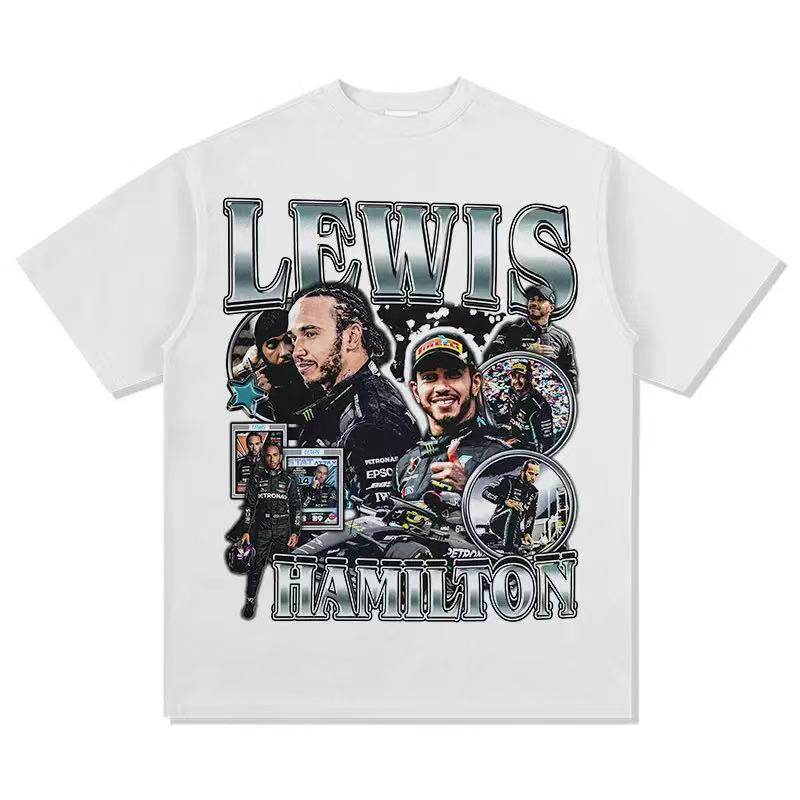Hamilton 3-blanco manga corta
