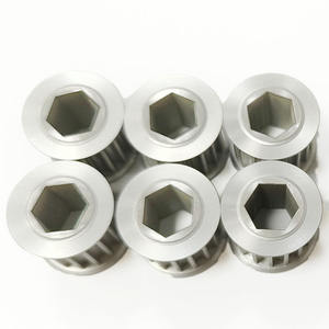 HTD5M/8MGT/GT2 гексагональный/шлицевой шкив стального/алюминиевого 36 зубчатых отверстий - Product Image 1