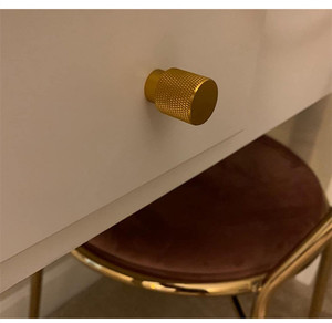22mm Diameter Cupboard Knurl <strong>Knob</strong> Aluminum Kitchen Furniture Cabinet <strong>Door</strong> Pushing Handle and <strong>Knob</strong> - Product Image 2
