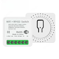 Mini interrupteur intelligent RF et Wi-Fi, module d'automatisation domestique intelligent, module universel pour la solution d'automatisation domestique