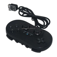 Control Alámbrico Clásico con Motor de Vibración de Primera Generación para Nintendo Wii Pro Gamepad Joystick Manette Mando
