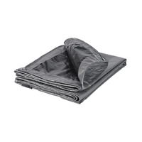 Bâche PE transparente d'extérieur pour terrasse, camping, jardin, véranda, serre, poulailler