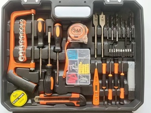 Kit de Taladro Inalámbrico Multifuncional <span class=keywords><strong>Craftsman</strong></span>, <span class=keywords><strong>Destornillador</strong></span> Eléctrico, Juego de Herramientas para Trabajar la Madera, Personalización OEM - Product Image 6