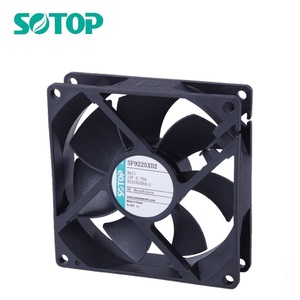 Ip68 dc9225 92x92x25mm 9cm 48V DC khung Fan không thấm nước trục quạt làm mát 3000rpm tùy chỉnh công nghiệp bảng điều khiển OEM ODM - Product Image 3