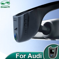 Caméra embarquée GreenYi 4K OEM avant et arrière pour Audi A4L version haut de gamme 2013-2018, Plug & Play, double caméra DVR
