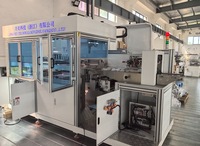 Machine d'emballage automatique de couverts à poste unique, prix usine, contrôle PLC, surveillance à distance pour cuillères, fourchettes, boîtes et papier