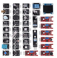 Kit de capteurs 45 en 1 pour débutants, joystick rvb DS18B20 capteur de détection sonore, évitement d'obstacles, buzzer pour ARDINO